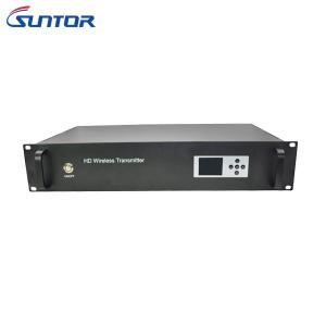 Cheap 20W COFDM COFDM Wireless Transmitter Mobile Video Transmission System for sale