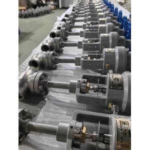 High Pressure Pneumatic Cryogenic Globe Valve With Handwheel Temperature -196° C