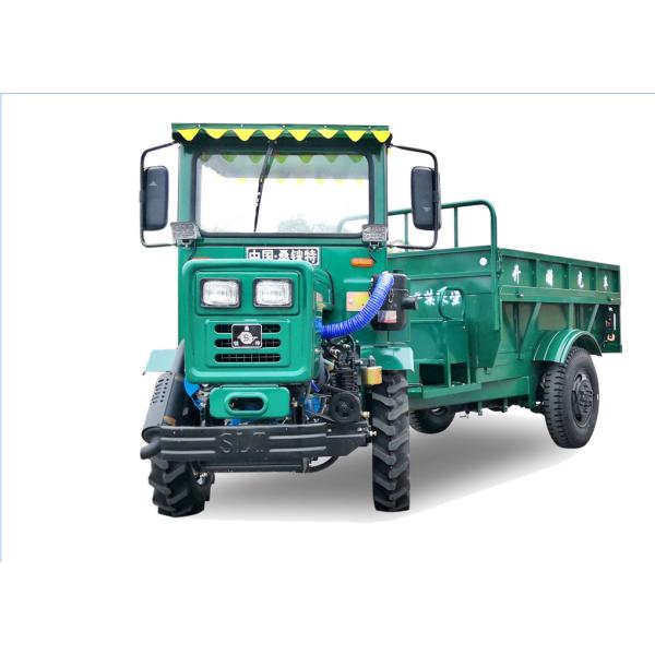 Farm And Garden Tractor Dumper For Rice Farming Manual Shift Method floatation
