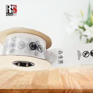 Front Clear White Opaque Auto Bag Color Printing Perforated Plastic Bag