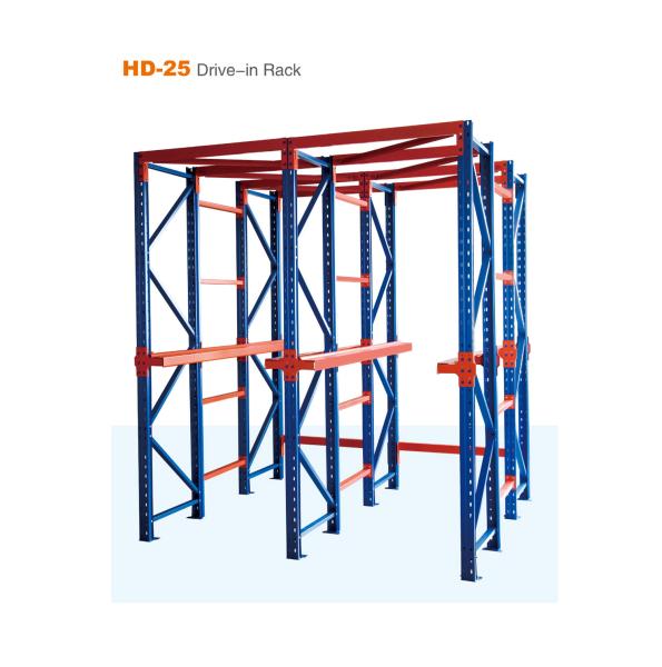 Quality Blue Color Drive In Pallet Rack Easy Assembling With Adjustable Structure wholesale