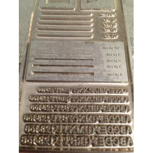 914*610*1.5mm Engraving Magnesium Metal Sheet Plate Polished Silver Smooth