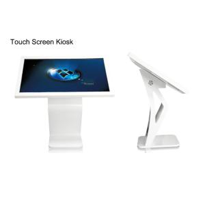 21.5 Inch Free Standing Touch Screen Kiosk 400 Cd/M² Brightness With Metal
