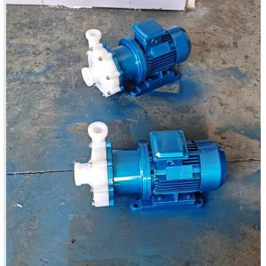 Iron Casing Megnetic Driven Centrifugal Pump With Fluorine Plastic Flow Through