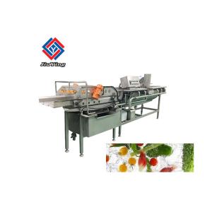China 800-1000kg/H Vegetable Fruit Washing Machine Salad Processing Equipment on sale