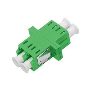 Lightweight LC Adapter / LC LC Duplex Fiber Coupler SC Foot Type With Flanges