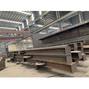 Q355 Light Steel Structure Beam Fabrication 18m Welding Precision Machining