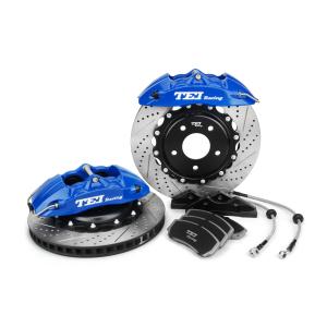 Disc 355x28mm Brake Kit 4 Piston Caliper With 2 Piece Rotor Big Brake Kit For