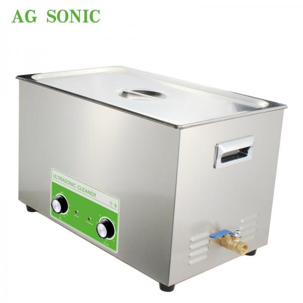 Quality 30L Brass Parts Soft Parts Ultrasonic Cleaner with SUS Basket and Lid wholesale