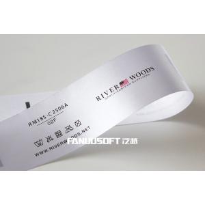 Non Ultrasonic Cutting Duplex Garment Label Printer High Speed