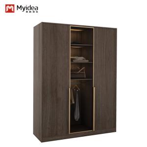 China Modern Home And Hotel Wardrobes With Internal Hanging Rods And Drawer Dividers Support customization For Organized Bedroom Furniture on sale