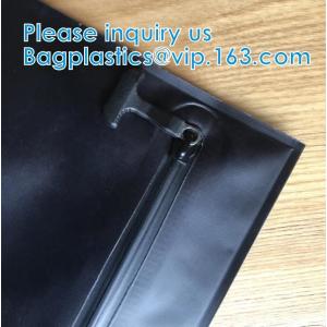 Smell Proof Zipper TPU Coaed Weldable To TPU PVC Waterproof Airtight Zipper For