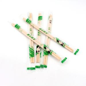 Customized Logo Round Disposable Bamboo Chopsticks 240mm*4.8mm
