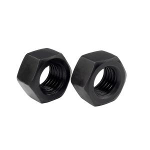 Black Oxide Steel DIN934L Class 8 Left-Hand Threaded Hexagon Nuts Hex Nuts