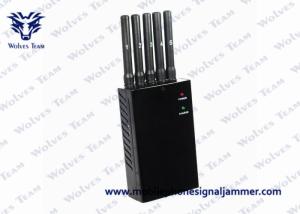 China Customized Frequency Portable GPS Jammer , Wifi Device Blocker 5 - 15m Jamming Range on sale