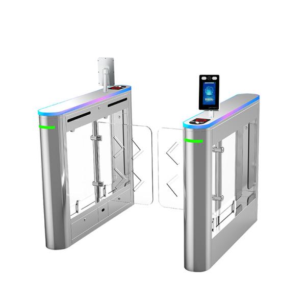 Airport Speed Gate Turnstile with Facial Recognition High Traffic Capacity and