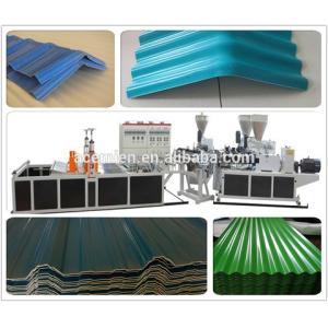 China 2016 famous high efficiency synthetic resin roof tile machine on sale