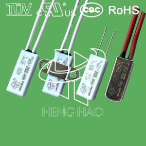 Normally Closed / Open Motor Thermal Switch Metal / Plastic Case Available