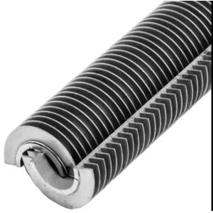 DELLOK 12FPI Min. Fin Pitch Aluminum Tube Pipe with Inner Diameter of 13.38mm