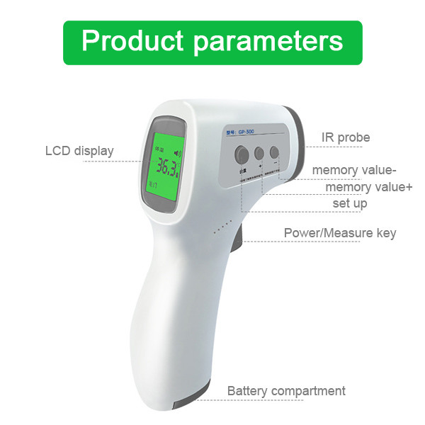 Quality Household Infrared Forehead Thermometer Portable Non Contact Thermometer wholesale