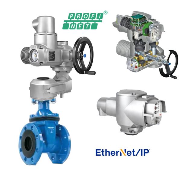 Quality AUMA SA07.2 SA07.6 Electric Control Valves Actuator With GST Gearbox And AM Actuator Control For Accurate Control wholesale