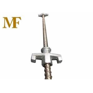 Galvanized 17mm Scaffolding Tie Rod 200kN Tensile Strength