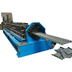 Buy cheap Steel Supermarket Shelf Roll Forming Machine With Online Punching from wholesalers