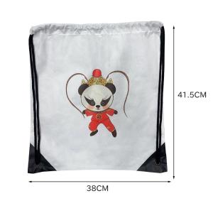 Sublimation Non woven Drawstring Bag Custom Drawstring Backpacks