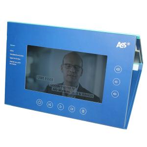 Box Version LCD Video Brochure 7 Inches 3000mah Battery Capacity For Business