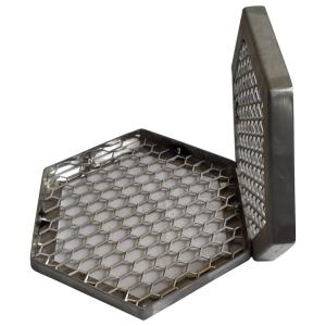 Stainless Steel Expanded Metal Mesh Variety Opening Sizes Silver Roll Type