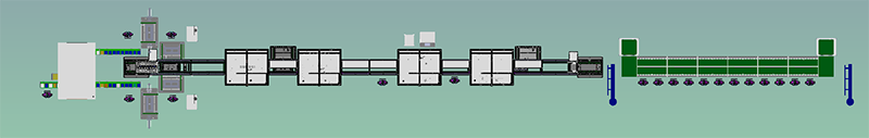 Fully Automatic Lithium Ion Battery Pack Assembly Line For Energy Storage System