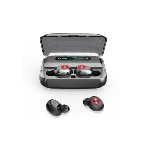 LED Display True Wireless Stereo Earbuds With 3500mA Charging Case / Power Bank