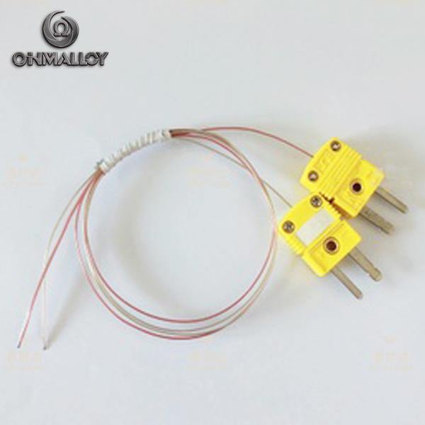 Wire Thermocouple with Connector Extension Cable Surface Temperature Measurement