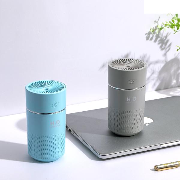 30 Ml/H Ultrasonic Air Humidifier LED Warm Light 360ml Usb Car Charger Humidifier