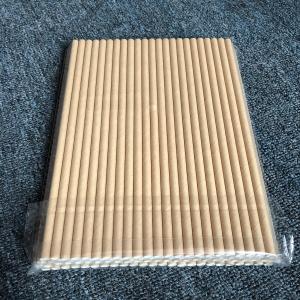 Disposable 6x197mm Paper Drinking Straws For Restaurant
