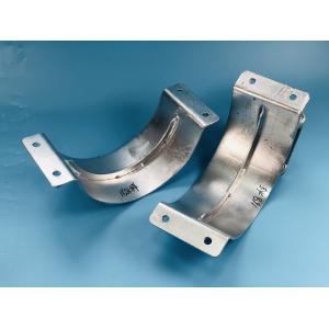 Single Outer Retaining Ring Galvanised Pipe Clamp Fittings For Pipe Support