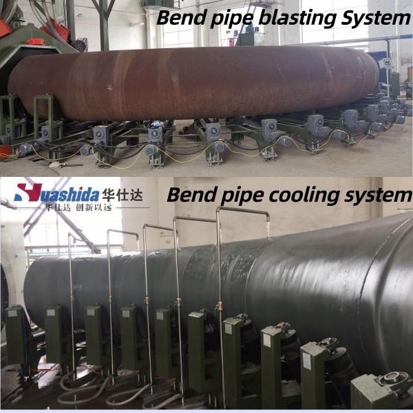 Full Automatic 3LPE Coating Machine with 15-90 Degrees Bending Angle and Epoxy