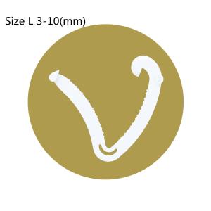 Single Polymer Non Absorbable Surgical Ligating Clips NLC-OL