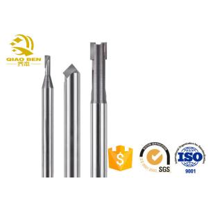 CNC PCD Milling Cutters Diamond PCD Tip Carbide End Mill Tools For Polishing