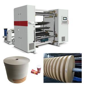 China 30-400gsm Full Automatic Paper Slitting Machines With Three Servo on sale