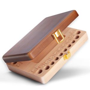 China Amazon hot sale Wooden Baby Tooth Box and Tooth Holder with gift packing box on sale