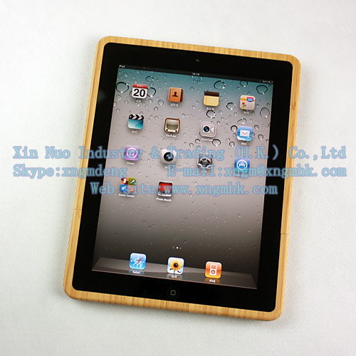 Wooden Apple iPad Tablet PC shell crafts,the Wooden Apple iPhone mobile phone
