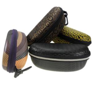 Cheap eva zipper eye glasses cases with clip for sale