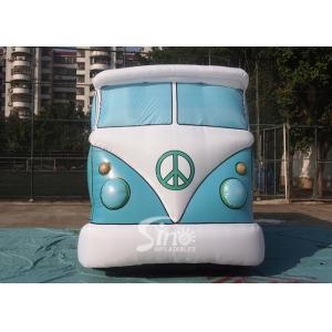 Cheap 5m long giant advertising inflatable van for promotion with custom logo printed for sale