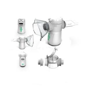 Mini Copd Portable Pediatric Nebulizer Ultrasonic Mute Dense Mist With Mask