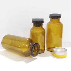 ISO 14001 Borosil Vials 2ml Glass Vial With Rubber Stopper