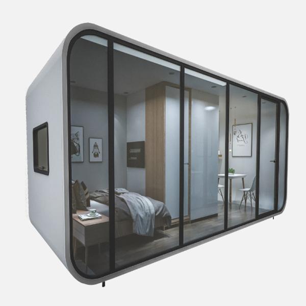 Quality Office Tiny House On Wheels Trailer With 3D Model Design Prefabricated wholesale