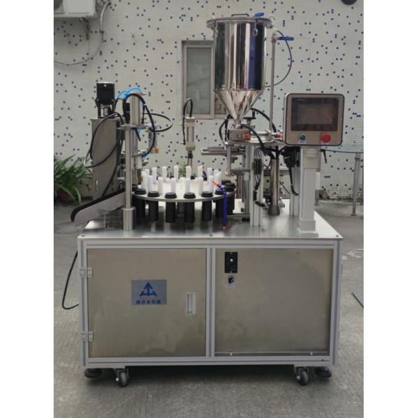 Quality Automatic Lipgloss Quantitative Filling Machine With Adjustable Vibration Plate wholesale
