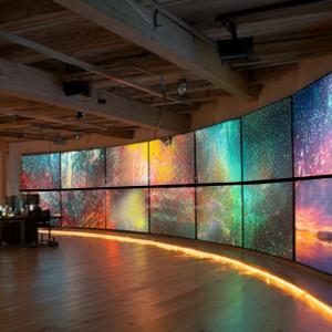 P1.875 Indoor Stage Event SMD LED Screen Panel Display Transparent Flexible