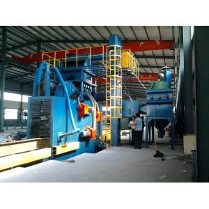 10 Heads Roller Conveyor Shot Blasting Machine 8 Heads